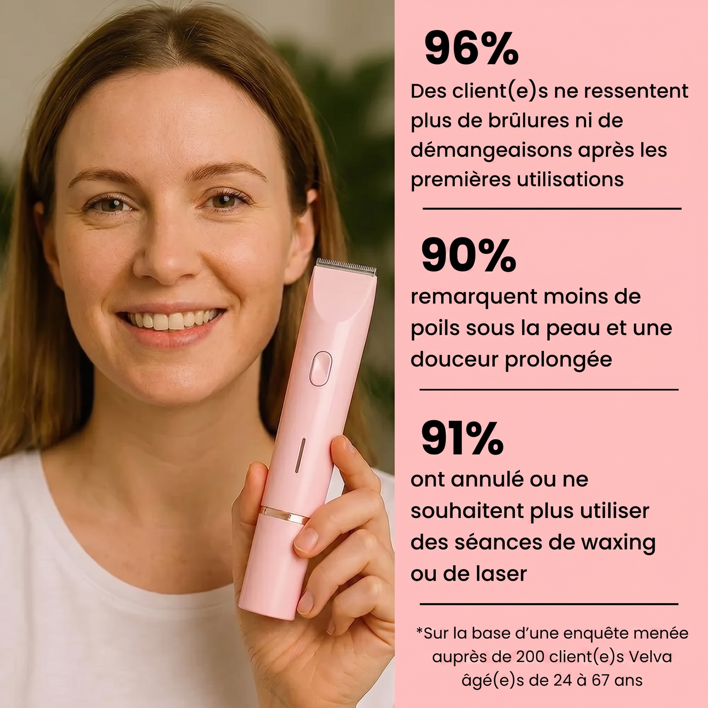 Rasoir 2 en 1 | Anti Irritations Et Poils Incarnés